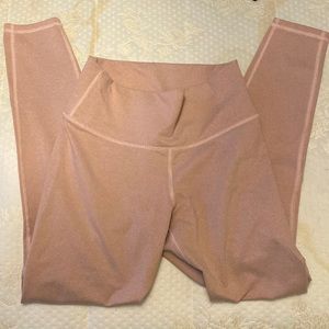MESH PINK Fabletics LEGGINGS 7/8 length